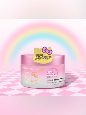 Crème x Hello Kitty Pink Water Cream – Ultra Dewy Face Cream (NEW)